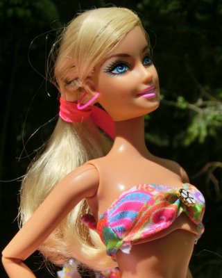 11 Barbie Sunbathing (Doll)