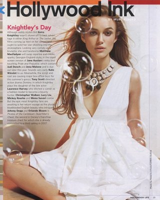 Keira Knightley My Ideal Woman Is Flat Chested Vol. 3