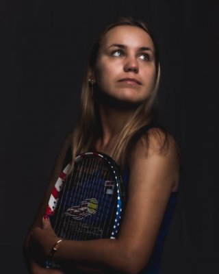 Tennis Mädchen mischen 3
 #90447170