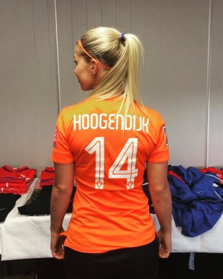 Dutch Football Player (Oranje Leeuwin) Anouk Hoogendijk