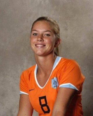 Dutch Football Player (Oranje Leeuwin) Anouk Hoogendijk