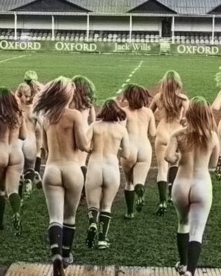 Oxford Rugby Girls Naked Calendar