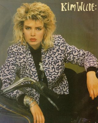 80&#039;s Disco Style: Kim Wilde