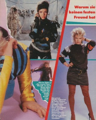 80&#039;s Disco Style: Kim Wilde