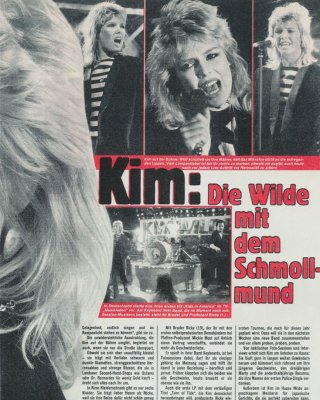 80&#039;s Disco Style: Kim Wilde