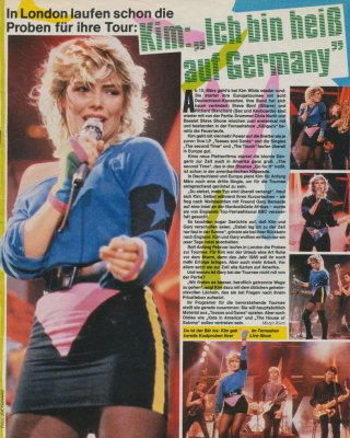 80&#039;s Disco Style: Kim Wilde