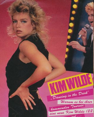 80&#039;s Disco Style: Kim Wilde