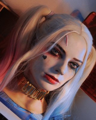 Harley Quinn Silicone Bust, Making Sex Toy