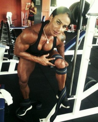 Cristina Arellano! Pretty Masculine Muscled Girl!