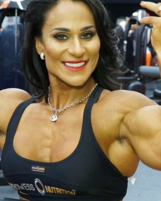 Cristina Arellano! Pretty Masculine Muscled Girl!