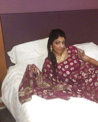 British Indian Bride In Hotel