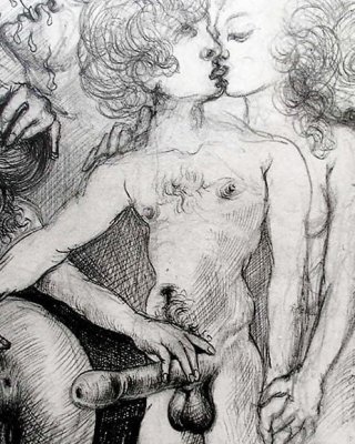 fresh Hot Assorted Erotic Drawings