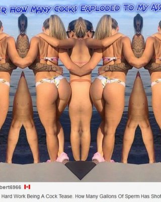 Sarah schleppt Arsch-Tanga-Bikini für Masterbational
 #88578166