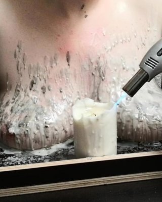 The Tit Torture Device - Extrem Hot Candle Wax Part 2