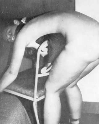 Black &amp; White Spanking