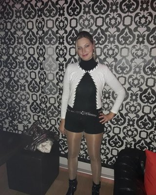 Slut Milf Disco Pantyhose