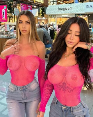 Alexis Mucci Flashing Her Nude Big Boobs In A See-Through Shirt