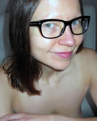 My Finnish Friends Wife In Glasses And White