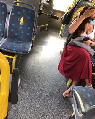 Huge Tits In Frankfurter Bus Line 39