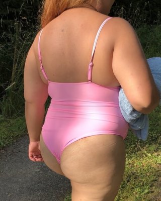 Summer In Pink Swimsuit