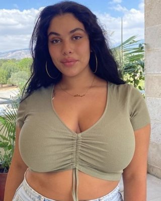 Busty Insta Beauty With Massive Boobs