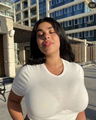 Busty Insta Beauty With Massive Boobs