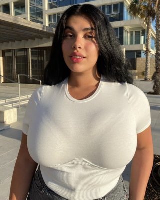 Busty Insta Beauty With Massive Boobs