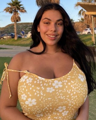 Busty Insta Beauty With Massive Boobs