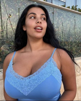 Busty Insta Beauty With Massive Boobs