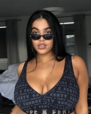 Busty Insta Beauty With Massive Boobs