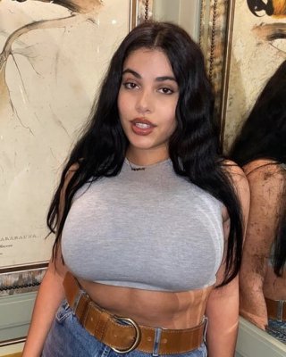 Busty Insta Beauty With Massive Boobs