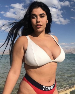 Busty Insta Beauty With Massive Boobs