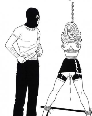 B&amp;W Erotic BDSM Art