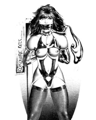 B&amp;W Erotic BDSM Art