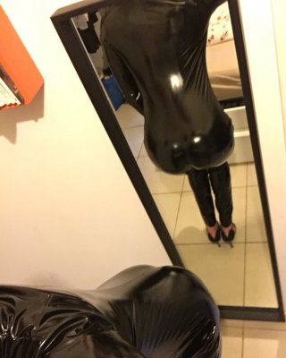 My New Vinyl Catsuit