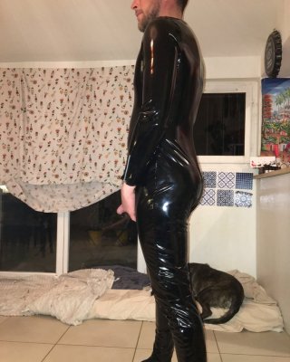 My New Vinyl Catsuit