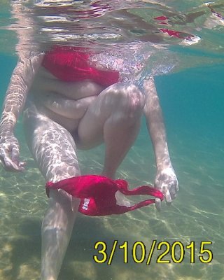 Naked Underwater