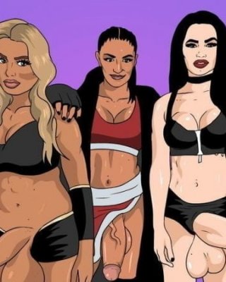 Wwe Cartoon Porn - WWE Divas Futa hentai Porn Pictures, XXX Photos, Sex Images #3993766 -  PICTOA