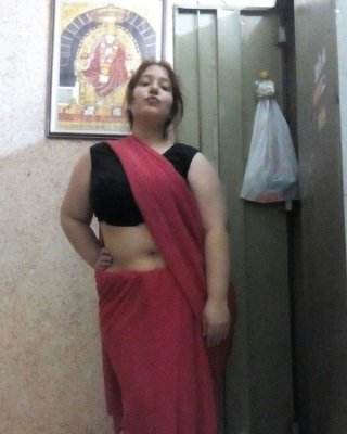 Indian Chubby Showing Her Big Tits