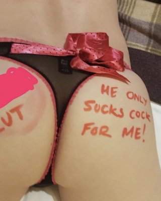 Sissy Slut Chastity Husband In Panties