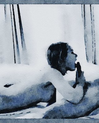 Erotic Digital Watercolor 27