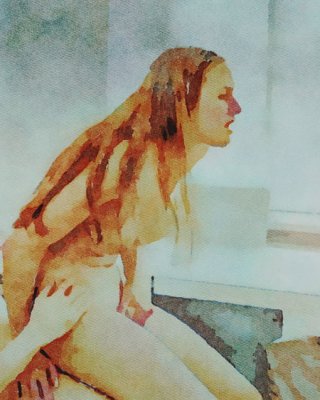 Erotic Digital Watercolor 27