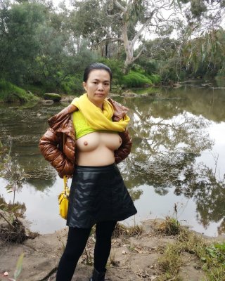 Chinese Milf Flashing In Public