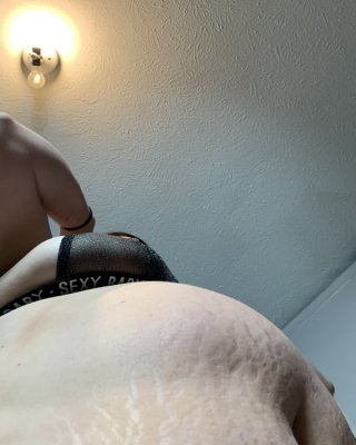 Sexy BBW Stripping Before Sucking Dick