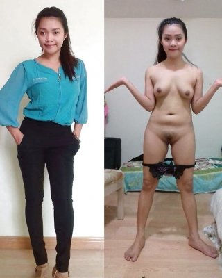アジアの女の子が服を着たり脱いだり
 #89520054