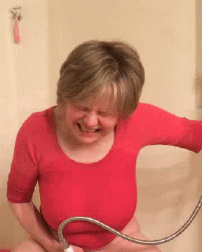 GILF Masturbates In Wet T-shirt GIFs By MarieRocks