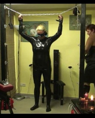 Annadevot: 3some with latex slave #107121646