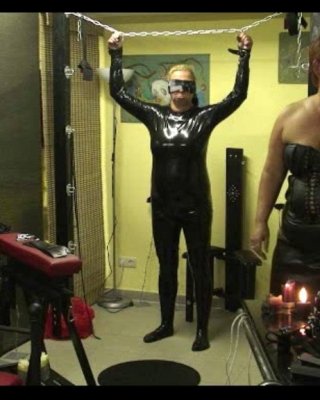 Annadevot: 3some with latex slave #107121647