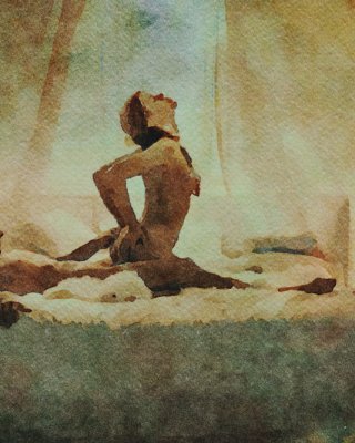 Erotic Digital Watercolor 29