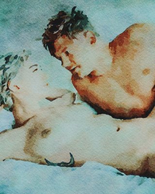 Erotisches digitales Aquarell 43
 #103748648